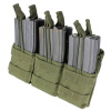 CONDOR OUTDOOR sumka MOLLE trojitá na zásob. 6xM16 otvorená OLIV