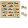 Beleduc Puzzle - Dopravné prostriedky vhodné pre deti od 2 rokov
