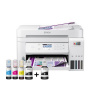 Atramentová tlačiareň EPSON EcoTank L6276, 3v1, A4, 1200x4800dpi, 33 str./min, USB, Wi-Fi, LAN, biela, 3 roky záruka po registrácii.