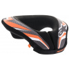 nákrčník SEQUENCE YOUTH, ALPINESTARS, dětský (černá/oranžová/bílá, vel. S/M)