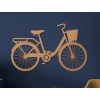 drevko Nálepka na stenu Retro bicykel Rozmer obrazu: 55,5 x 89 cm, Farba dekorácie: Dub Jasný