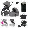 Petite&Mars PETITE&MARS Icon RWS XXL + Cybex Aton B2 dove grey 2024