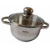Hrniec, kastrol - Hoffner pot 4.5l nerezová oceľ, 9xdno (Hrniec, kastrol - Hoffner pot 4.5l nerezová oceľ, 9xdno)