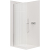 CERANO Sprchová zástena Walk-in Onyx YL/P chróm, ryhované sklo 110x200