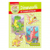 Omaľovánka so samolepkami Dinosaury