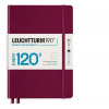 Zápisník LEUCHTTURM1917 edícia 120G Port Red, 203 p., bodkovaný