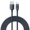 Baseus CAJY000501 Crystal Shine Series Dátový Kábel USB - USB-C 100W 2m Black (6932172602833)