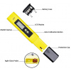 Žlté PH02 digitálne LCD PH meracie pero s rozsahom 0,00-14,00 pH