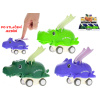 Mikro trading Dinosaurus - 15 cm - po stlačení jezdící