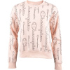 Champion CREWNECK SWEATSHIRT ružová,čierna Dámska mikina M