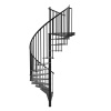 Minka STAIRS Kovové točité schodisko Portofino čierne pr. 120 cm