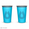 HydraPak SpeedCup skladací pohár, 200 ml, 2 ks, malibu blue