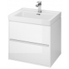 Cersanit SET B104 CREA skrinka + CREA 60 umývadlo, Biela lesk S801-278 S801-278