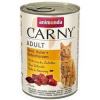 ANIMONDA konzerva CARNY Adult - hovädzie, kura, kačacie srdce 400g
