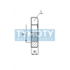 Matica nízka DIN 439B M14x1,50 MX 8L/6S