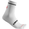Cyklo ponožky, Castelli 20043 ENTRATA 13, 001 – biela, LX