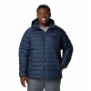Columbia Powder Lite 2 Hooded Jacket Pánska Bunda Farba: Tmavomodrá, Veľkosť: 2XL 2086942464