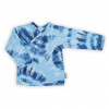 Dojčenská bavlněná košilka Nicol Tomi modrá - 62 (3-6m)