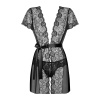 Obsessive peniuar so stringami Alluria S/M