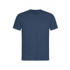 Luxusné tričko STEDMAN Crew neck, Navy Blue modrá, M