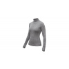 Dámske funkčné tričko s dlhým rukávom Sensor Merino Bold Roll Neck Grey S