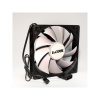 1stCOOL SILENT FAN 120x120mm ventilátor 3pin/Molex F12-BLACK-WHITE