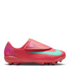 Nike Mercurial Vapour 16 Club Childrens Firm Ground Football Boots Red/Green C13 (31.5)