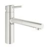 Kuchynská batéria so sprškou GROHE Concetto supersteel 30273DC1