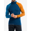 Funkčné tričko Ortovox 120 Comp Light Hoody - petrol blue