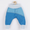 Softshellové dojčenské nohavice modré - 68 (4-6m)