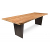 FISCHER MÖBEL Záhradný stôl TIERRA 5603-12BK 220x95, teak