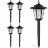 Solárne svietidlá - Solárna lampa LED ťahaná lucerny set 4ks (Solárne svietidlá - Solárna lampa LED ťahaná lucerny set 4ks)