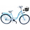 Mestsky bicykel - Dámska bicykla Lady Retro City Vanessa 26 Kôš (Dámska bicykla Lady Retro City Vanessa 26 Kôš)