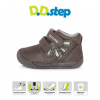 Detská obuv D.D.step Barefoot S070-80A Bronze