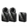 Bezdrôtový lavórový mikrofón PULUZ 2 TX + 1 RX PU3154B