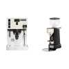 Rancilio Silvia PRO X, bílá + ECM V-Titan 64, anthracite