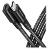 Axagon BUCM32-CF10AB predlžovací USB-C (M) USB-C (F), 1m, černý