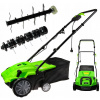 Vertikulátor - Aerator vtykulátor 2N1 32cm Košík 35 litrov 230V (Vertikulátor - Aerator vtykulátor 2N1 32cm Košík 35 litrov 230V)