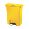 Kôš nášlapný Front STEP SLIM JIM 30l Rubbermaid žltý (Odpadkový nášlapný kôš STEP SLIM JIM 30litr. Rubbermaid )