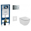 Geberit SET Duofix 111.300.00.5 +WCzávesné Id.Stand. TESI Aquablade+sedSC+Sigma01 ChrLesk 111.300.00.5 NU2