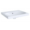 Geberit Acanto Umývadlo 60x48 cm, s prepadom, bez otvoru na batériu, biela 504.620.01.1