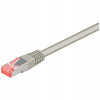 Kábel LAN S/FTP patchcord, Cat.6, RJ45 M - RJ45 M, 5 m, chránený, LSOH,