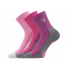 Voxx Barefootik Detské športové ponožky 3 páry mix holka