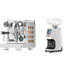 Rocket Espresso Appartamento, copper + Eureka Atom 60, white