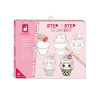 Janod Step by step Kreatívna sada Kreslenie krok za krokom Kawai