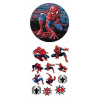 CUKROVÝ OBLÁTOK NA TORTU SPIDER MAN SADA