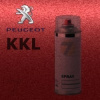 PEUGEOT KKL ROUGE BAROQUE metalická barva Sprej 400ml