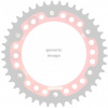 SUPERSPROX Rozeta SUPERSPROX STEALTH RST-1306:43-RED červené 43T, 530