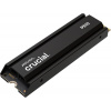 Crucial P510 2TB SSD PCIe 5.0 NVMe M.2 2280, r10000MB/s, w8700MB/s, s chladičom