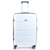 Veľký cestovný kufor s expandérom TSA 100l Worldline 283 biela